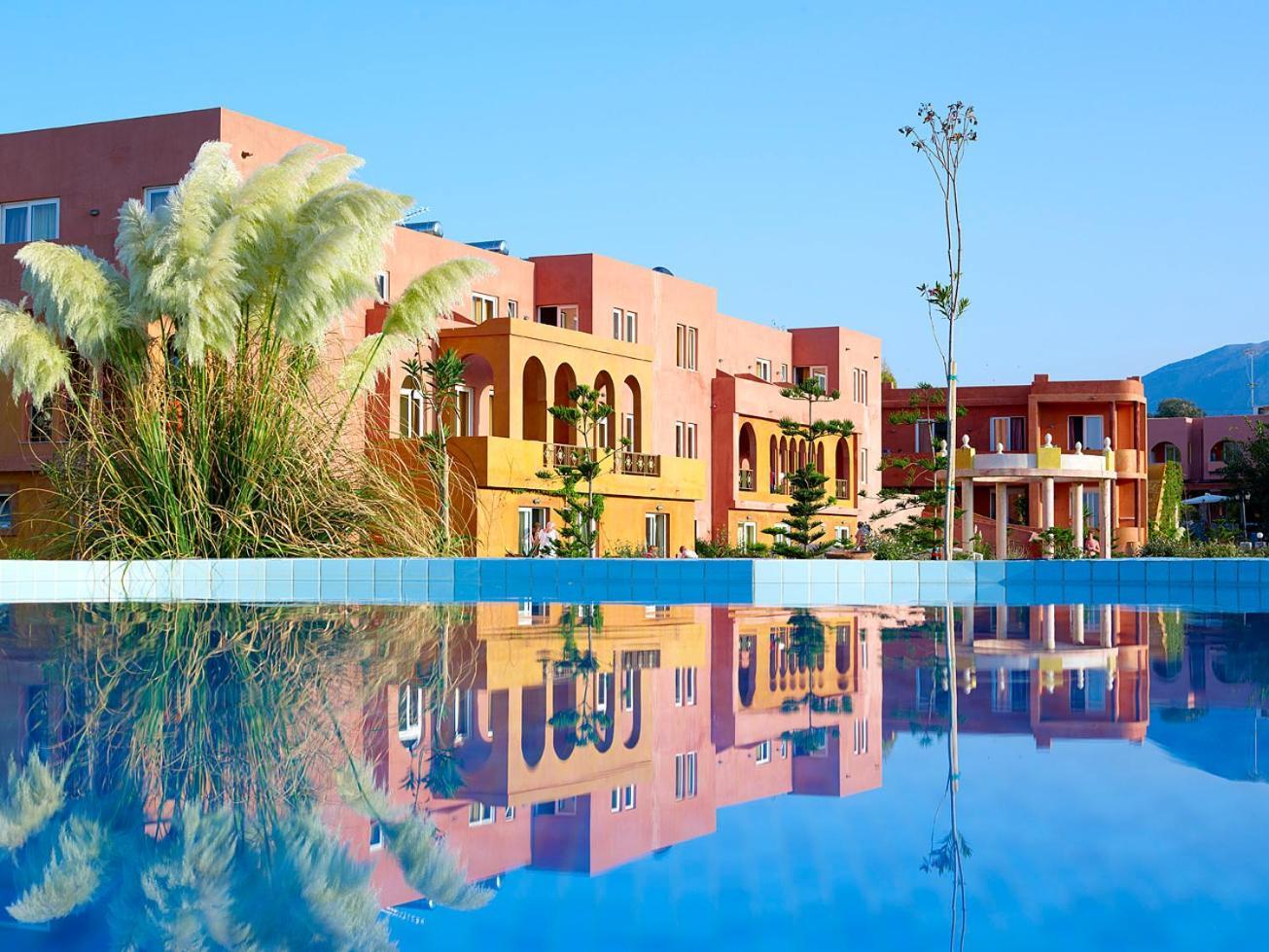 Orpheas Resort Hotel (Adults Only) Paralia Kourna Bagian luar foto