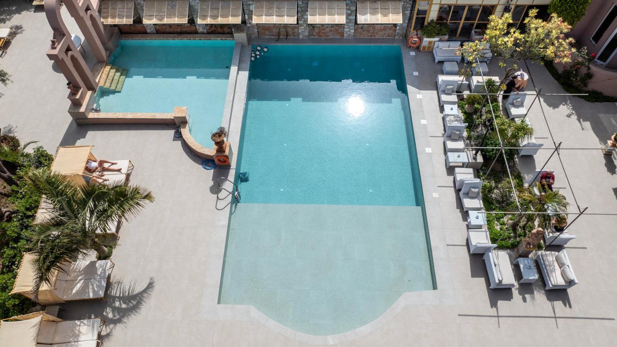 Orpheas Resort Hotel (Adults Only) Paralia Kourna Bagian luar foto