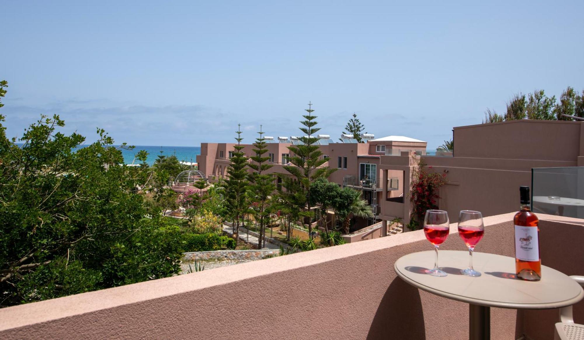 Orpheas Resort Hotel (Adults Only) Paralia Kourna Bagian luar foto