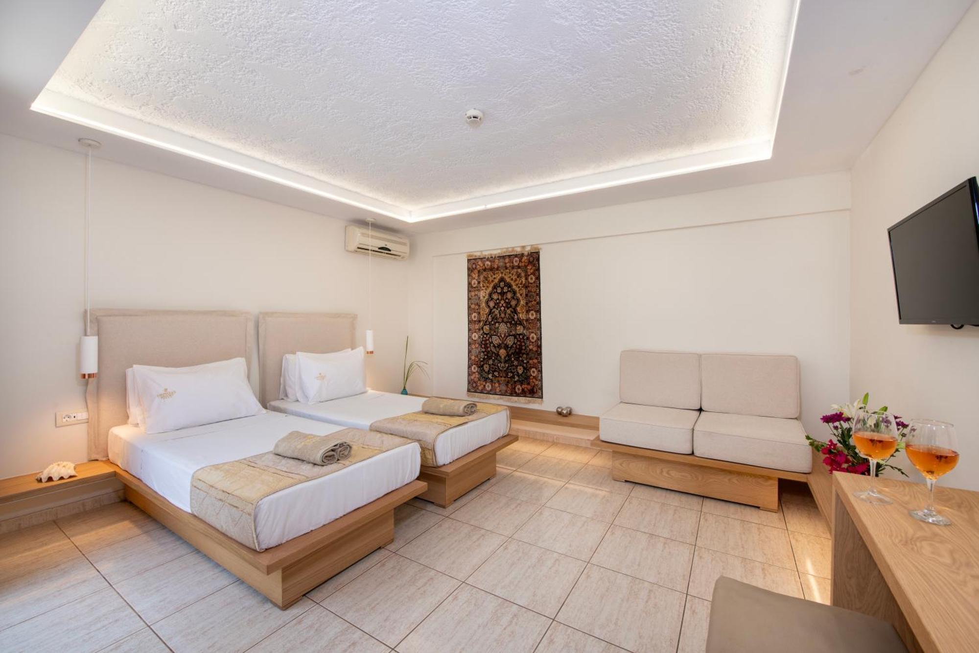 Orpheas Resort Hotel (Adults Only) Paralia Kourna Bagian luar foto