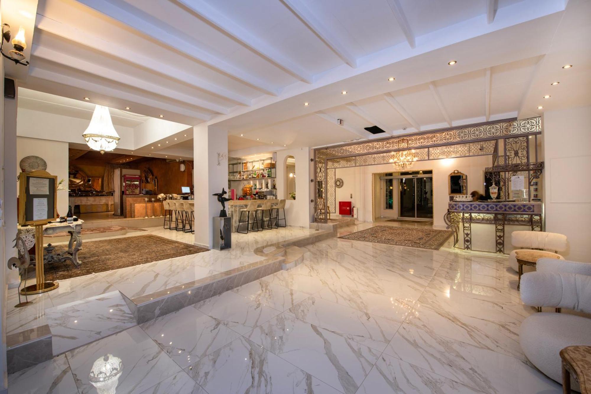 Orpheas Resort Hotel (Adults Only) Paralia Kourna Bagian luar foto
