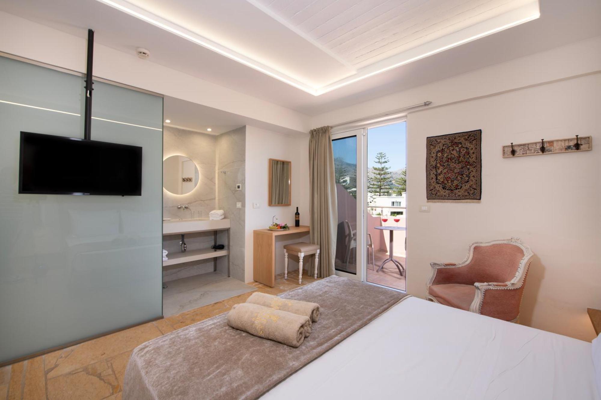 Orpheas Resort Hotel (Adults Only) Paralia Kourna Bagian luar foto