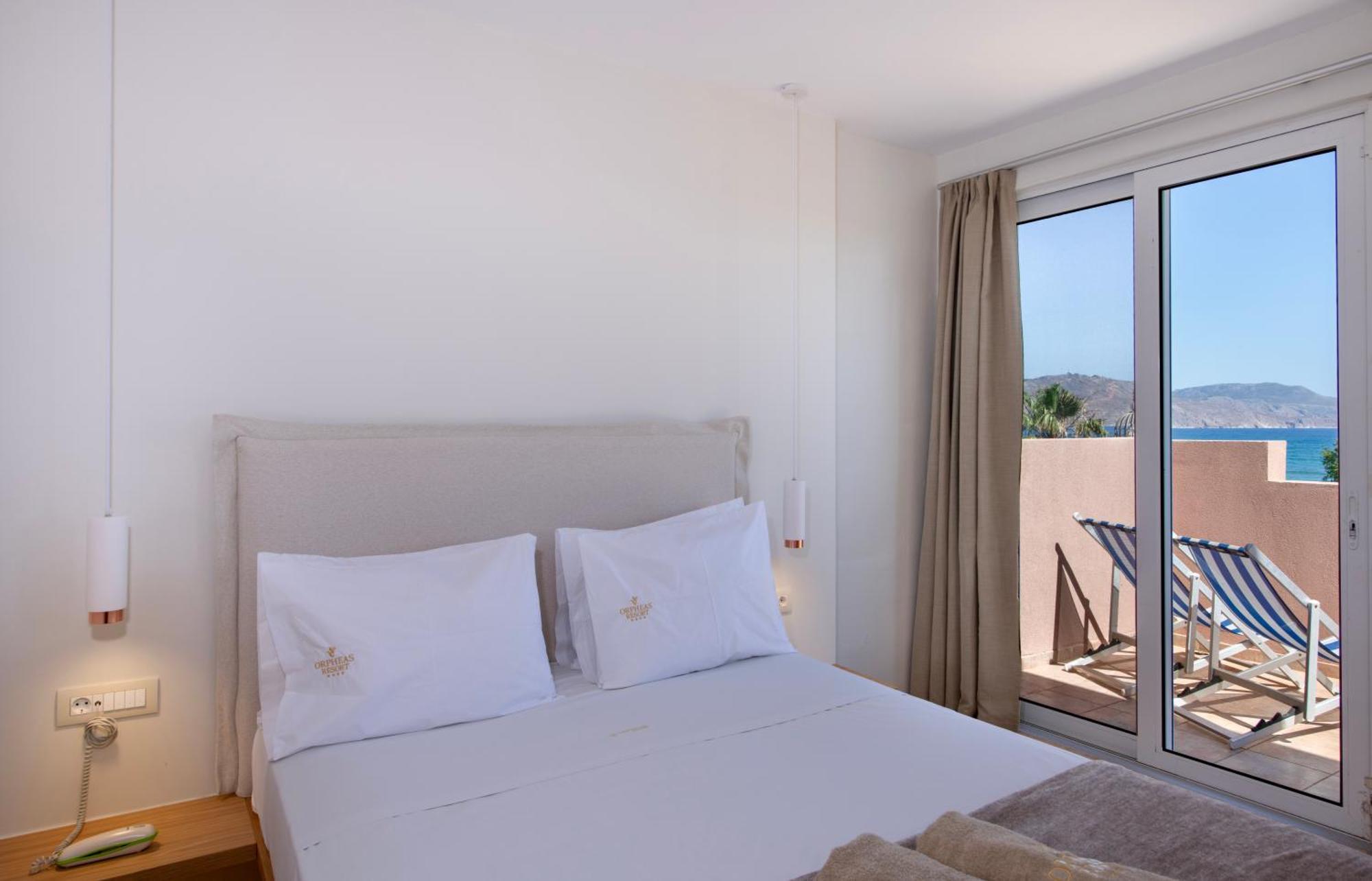 Orpheas Resort Hotel (Adults Only) Paralia Kourna Bagian luar foto