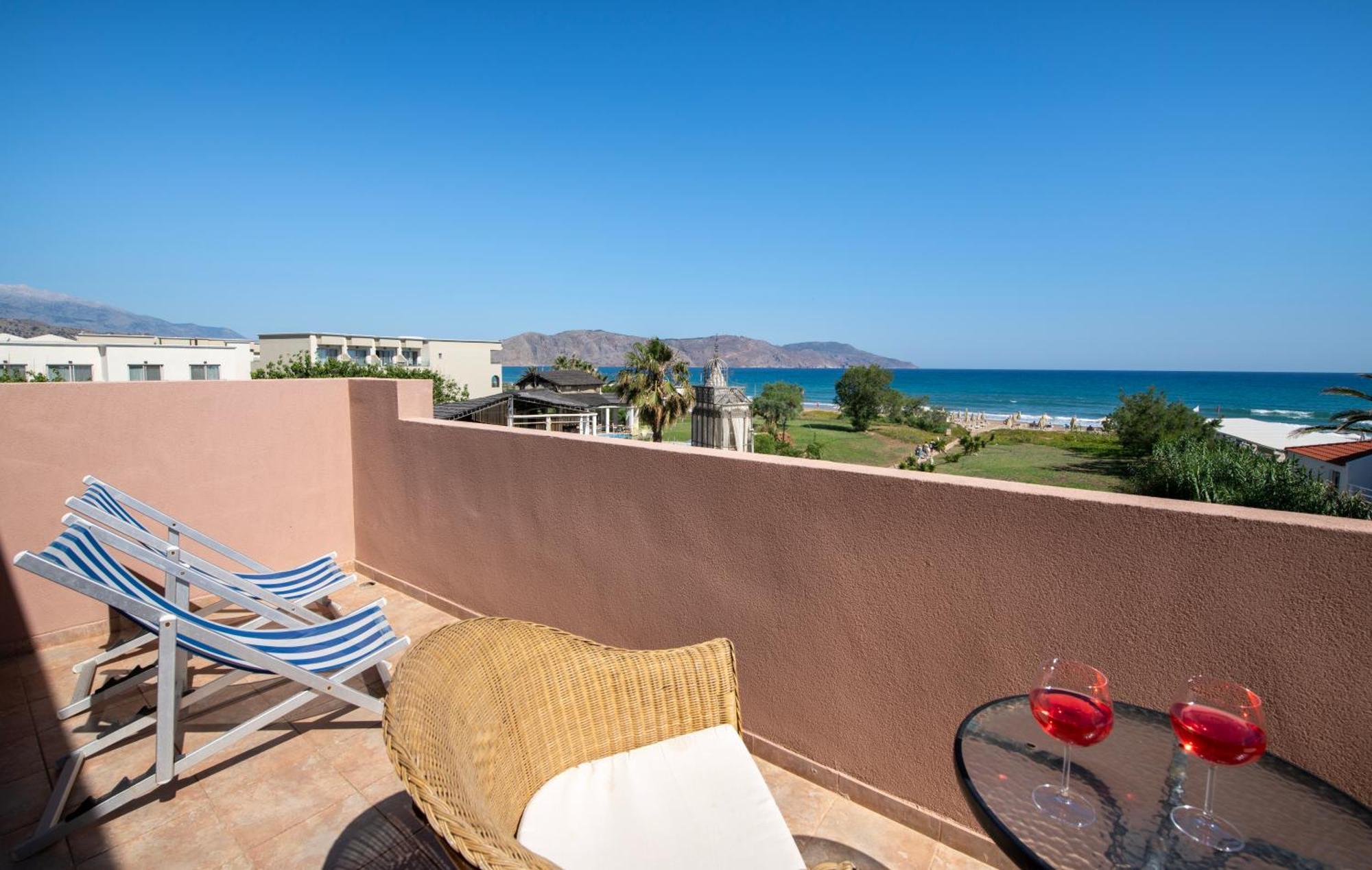 Orpheas Resort Hotel (Adults Only) Paralia Kourna Bagian luar foto