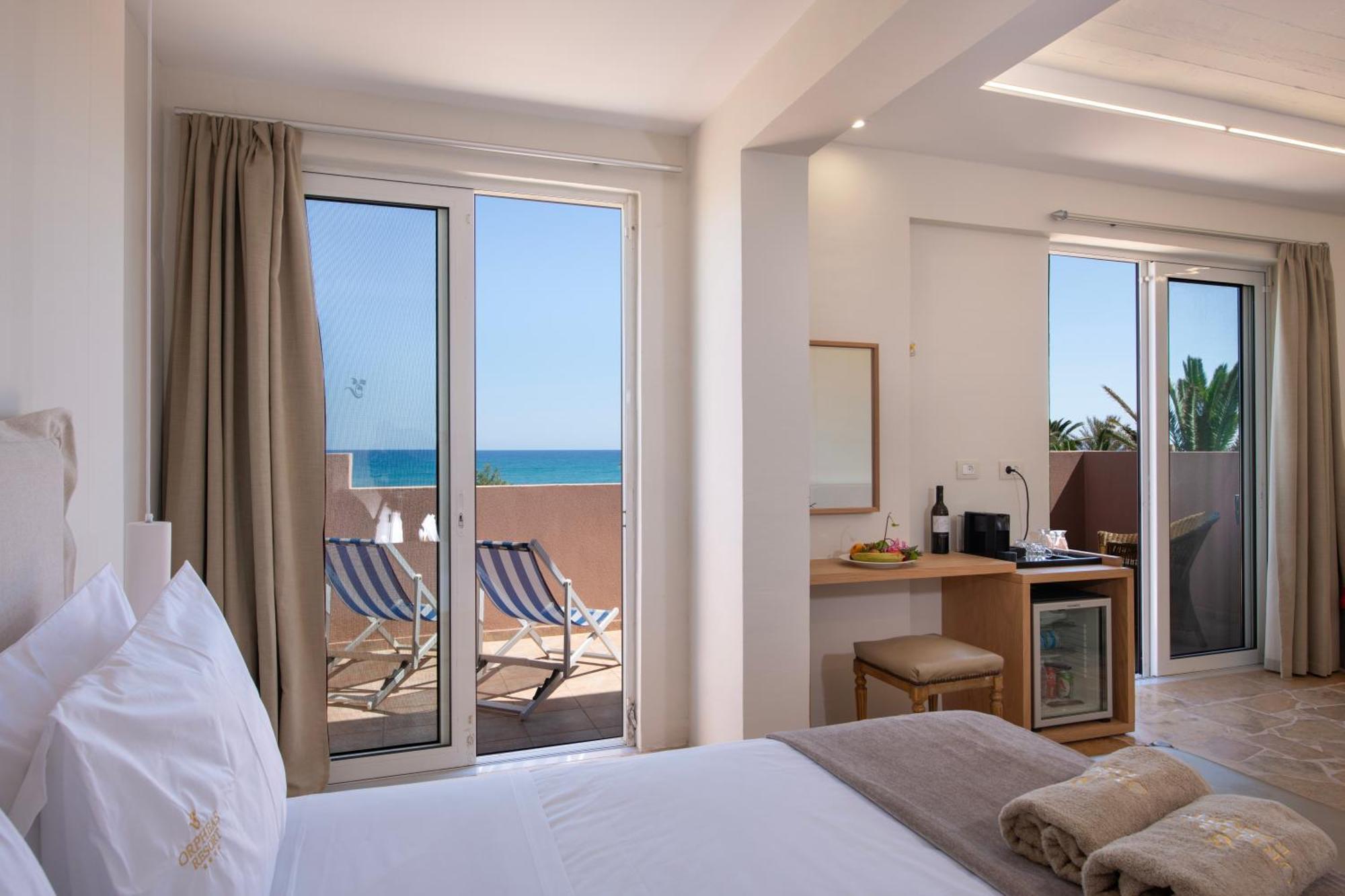 Orpheas Resort Hotel (Adults Only) Paralia Kourna Bagian luar foto