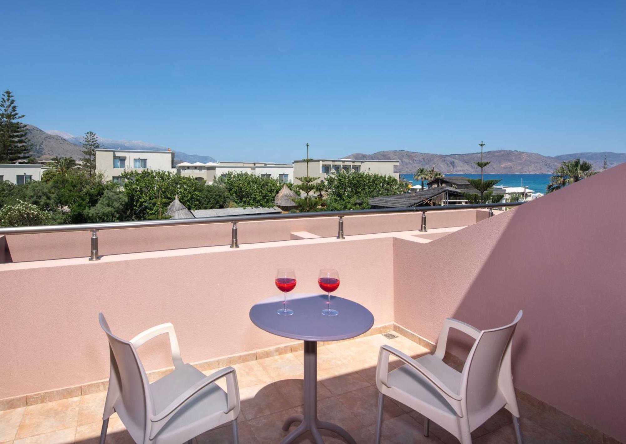 Orpheas Resort Hotel (Adults Only) Paralia Kourna Bagian luar foto