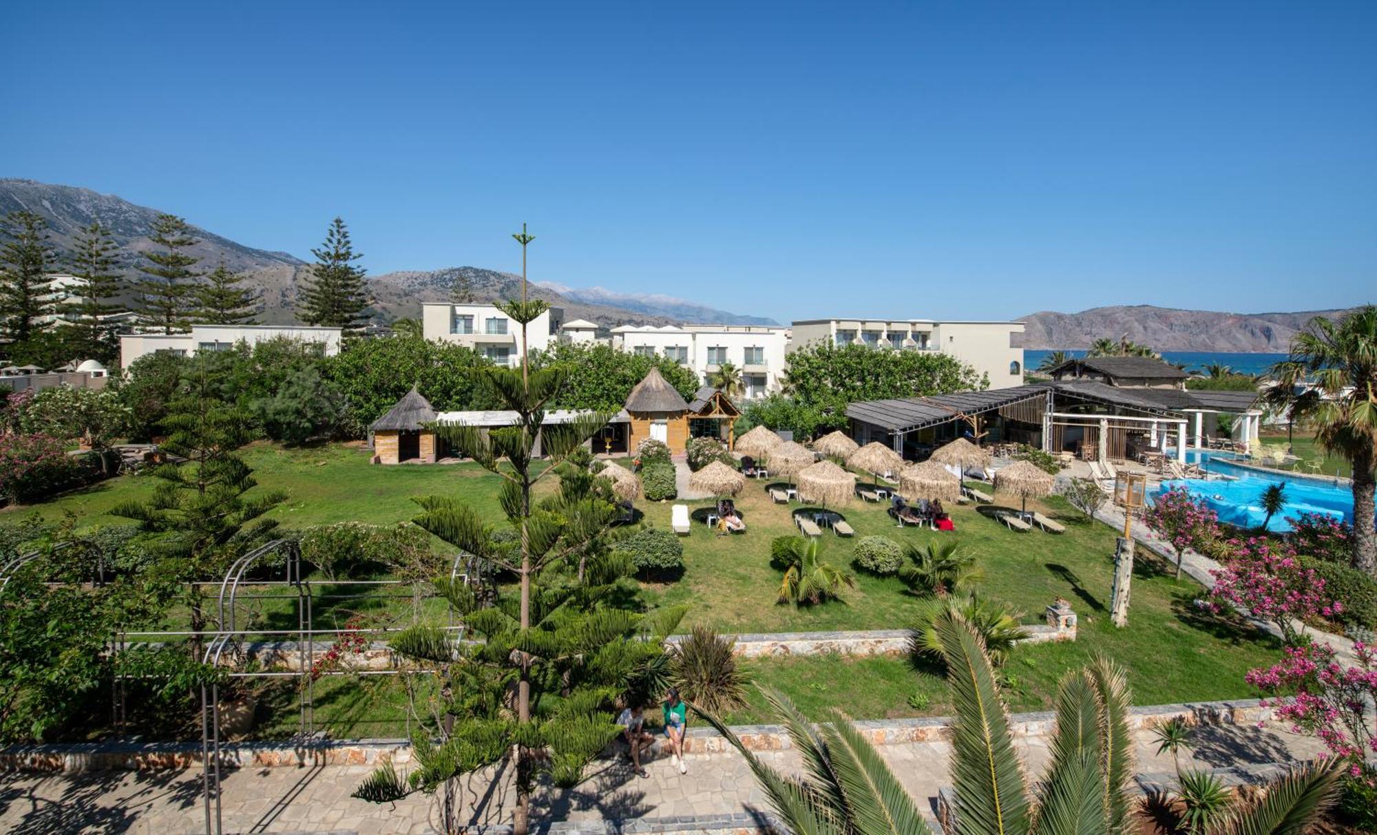 Orpheas Resort Hotel (Adults Only) Paralia Kourna Bagian luar foto