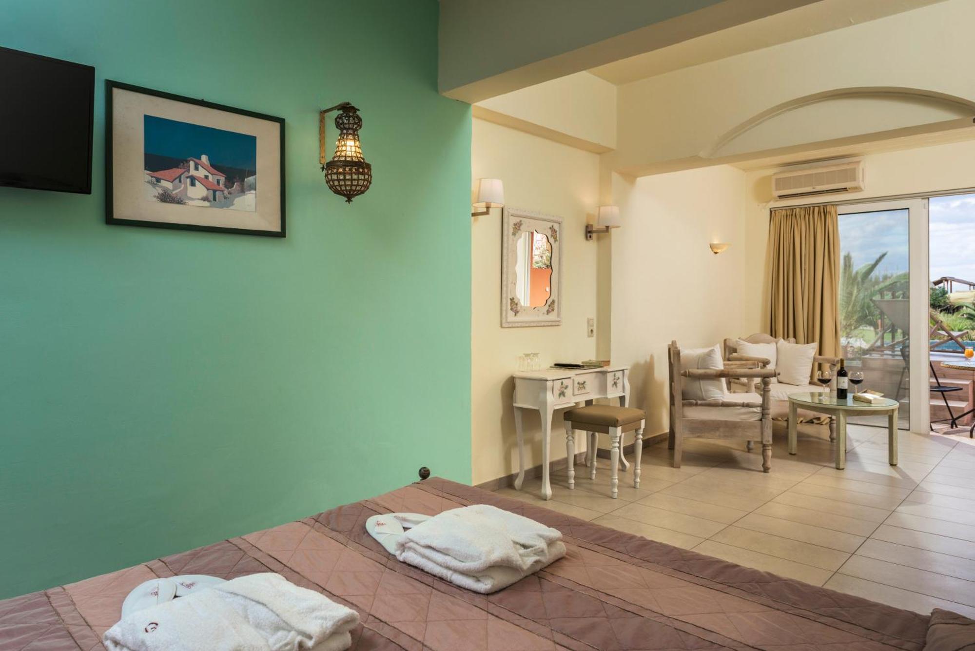 Orpheas Resort Hotel (Adults Only) Paralia Kourna Bagian luar foto